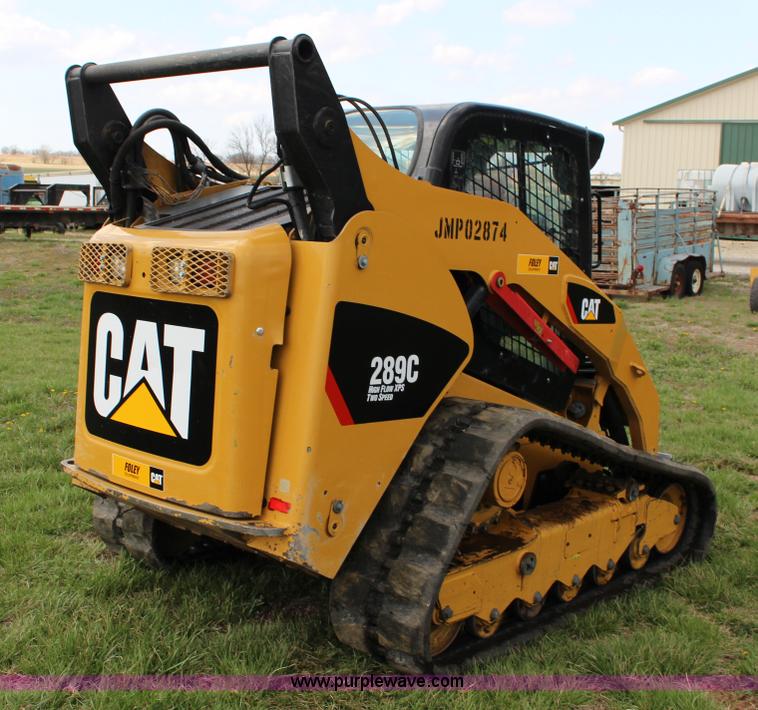 image for item F7642 2012 Caterpillar 289C tracked skid steer