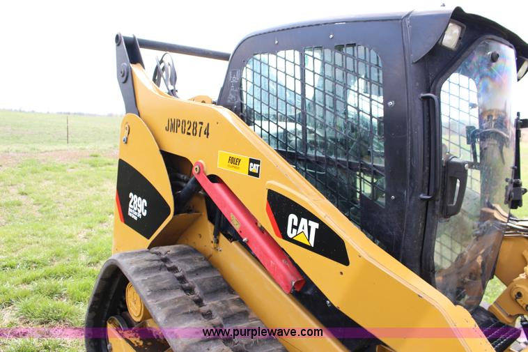 image for item F7642 2012 Caterpillar 289C tracked skid steer