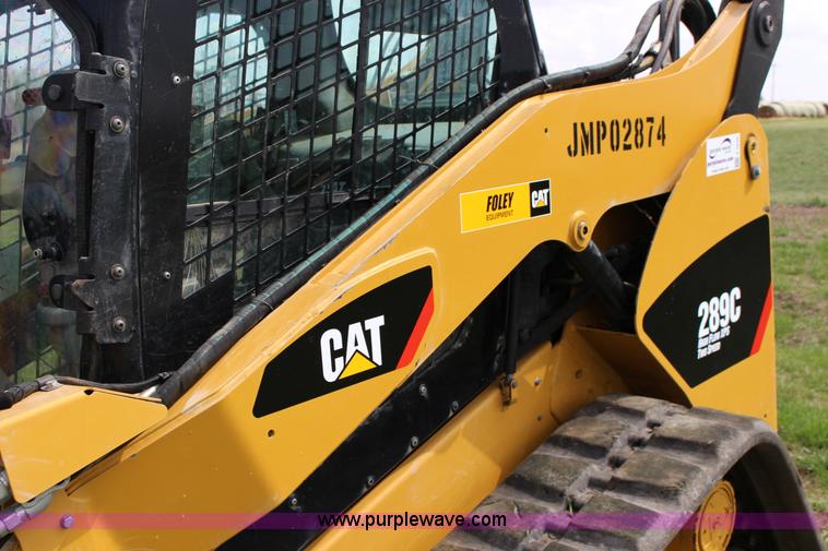 image for item F7642 2012 Caterpillar 289C tracked skid steer