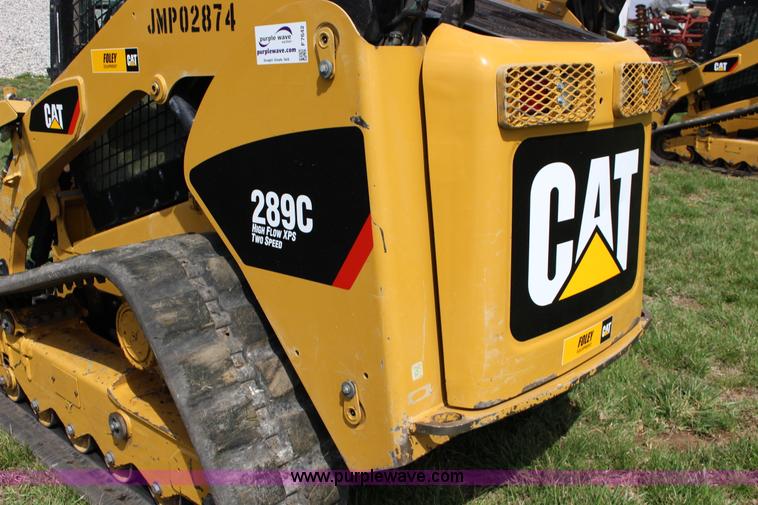 image for item F7642 2012 Caterpillar 289C tracked skid steer