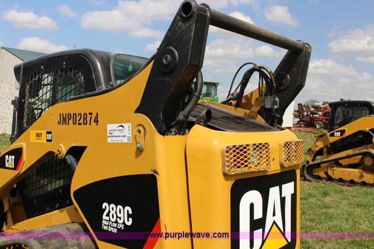 image for item F7642 2012 Caterpillar 289C tracked skid steer