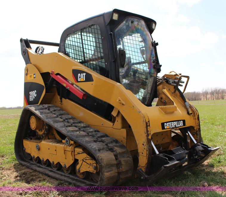 image for item F7644 2012 Caterpillar 289C tracked skid steer