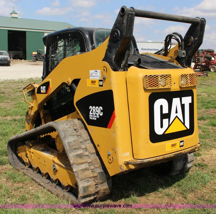 image for item F7644 2012 Caterpillar 289C tracked skid steer