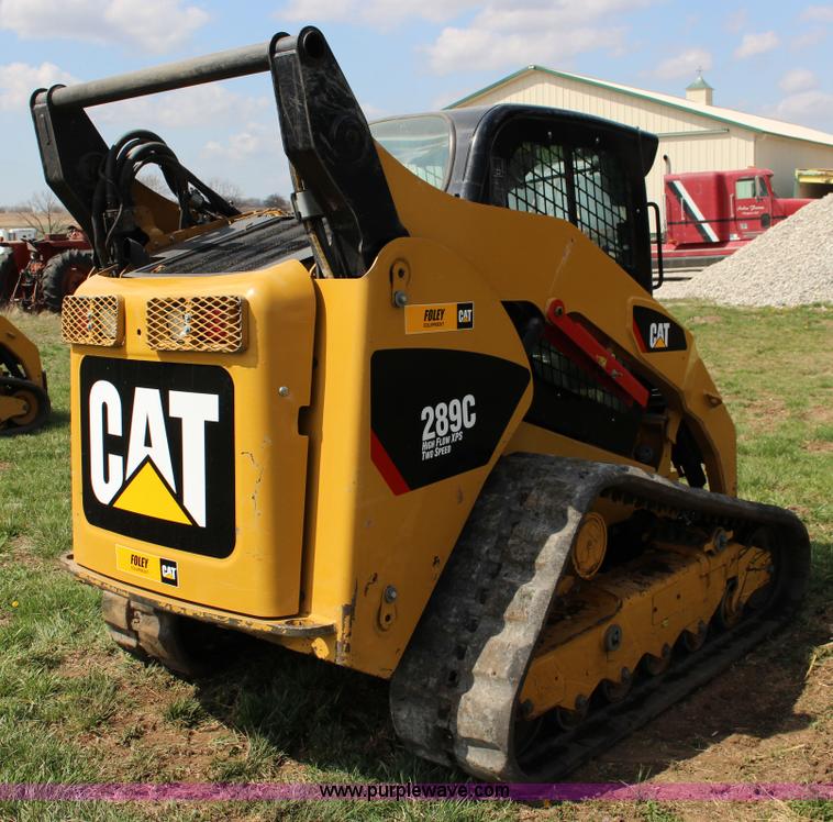 image for item F7644 2012 Caterpillar 289C tracked skid steer