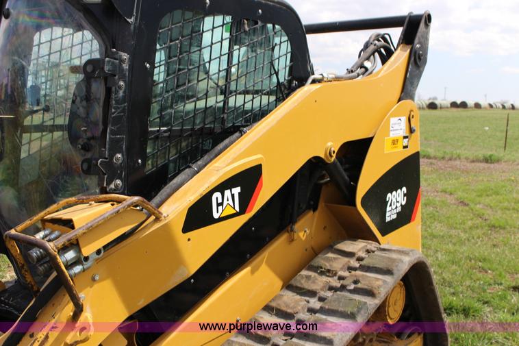 image for item F7644 2012 Caterpillar 289C tracked skid steer