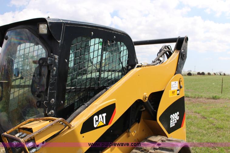 image for item F7644 2012 Caterpillar 289C tracked skid steer