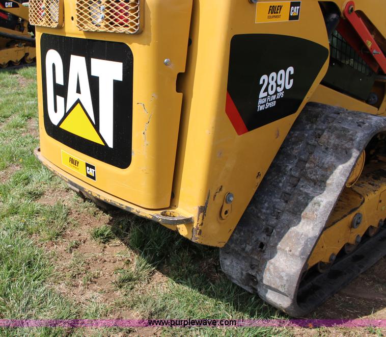 image for item F7644 2012 Caterpillar 289C tracked skid steer