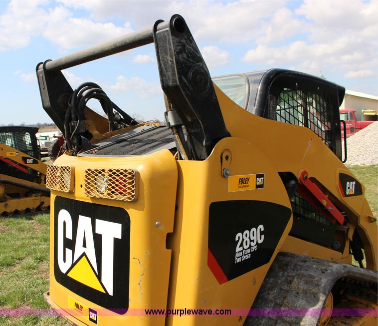 image for item F7644 2012 Caterpillar 289C tracked skid steer