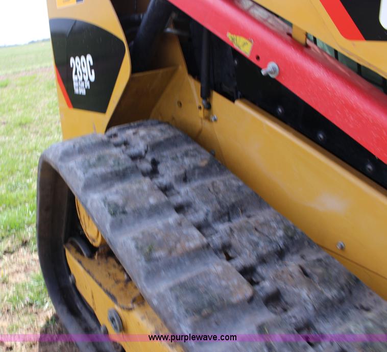 image for item F7644 2012 Caterpillar 289C tracked skid steer