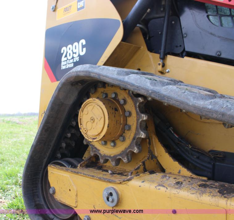 image for item F7644 2012 Caterpillar 289C tracked skid steer