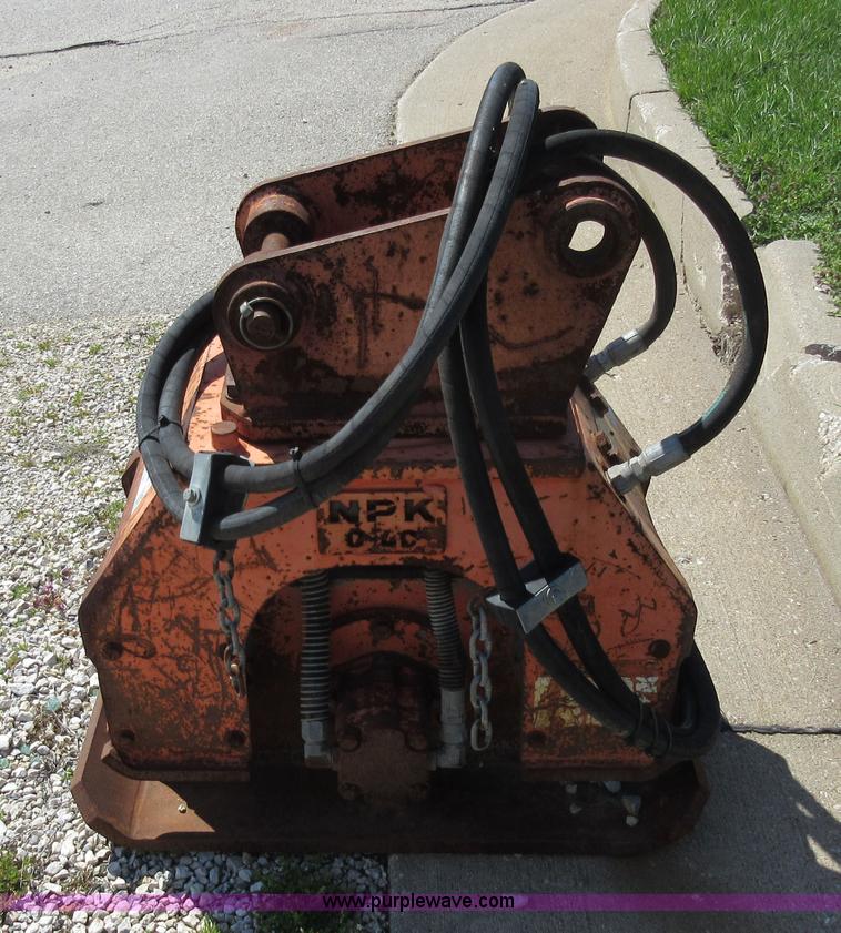 image for item F8440 NPK C4C hydraulic tamper