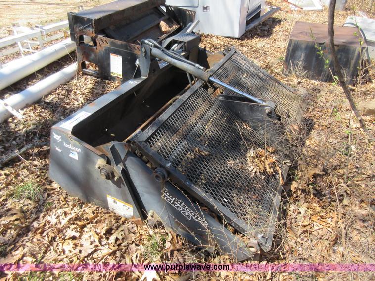 image for item F8448 Bobcat landscape rake skid steer attachment