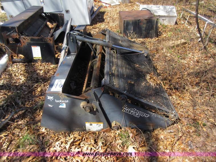 image for item F8448 Bobcat landscape rake skid steer attachment