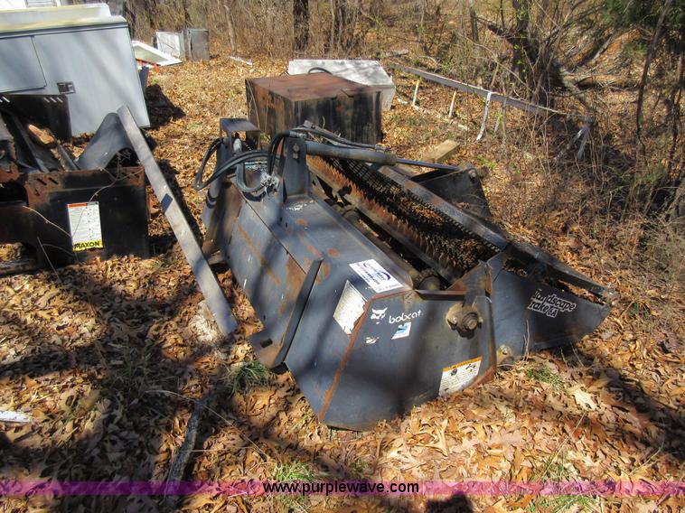 image for item F8448 Bobcat landscape rake skid steer attachment