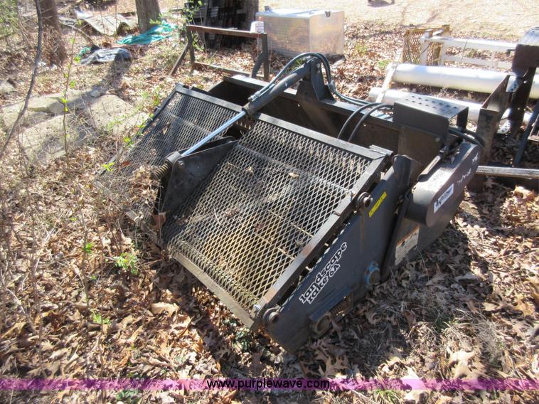 image for item F8448 Bobcat landscape rake skid steer attachment