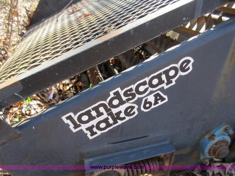 image for item F8448 Bobcat landscape rake skid steer attachment