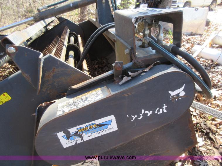 image for item F8448 Bobcat landscape rake skid steer attachment
