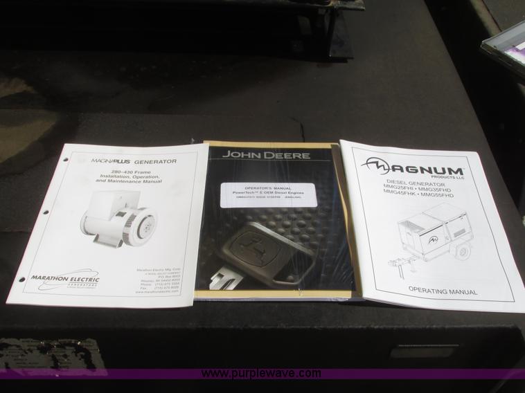 image for item H4709 2012 Magnum MM55 generator