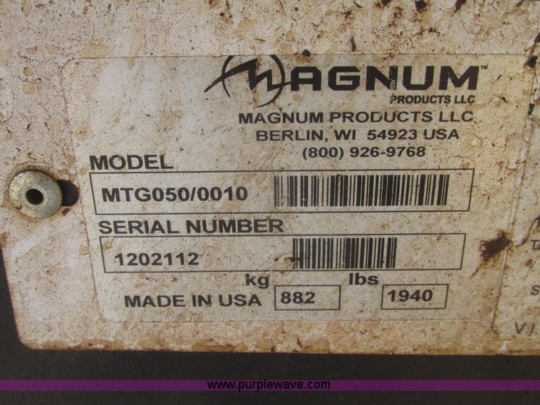 image for item H4709 2012 Magnum MM55 generator