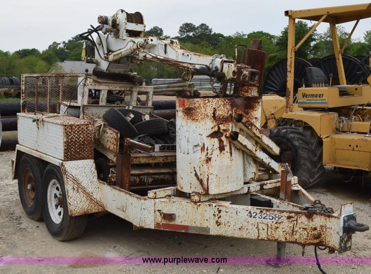 image for item H5241 Sd Pitman Panther 2500 mini crane with trailer