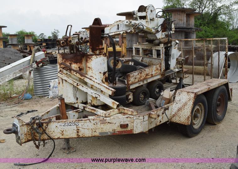 image for item H5241 Sd Pitman Panther 2500 mini crane with trailer