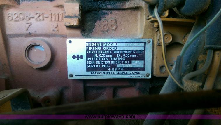 image for item H5864 1987 Komatsu WA150-1 wheel loader