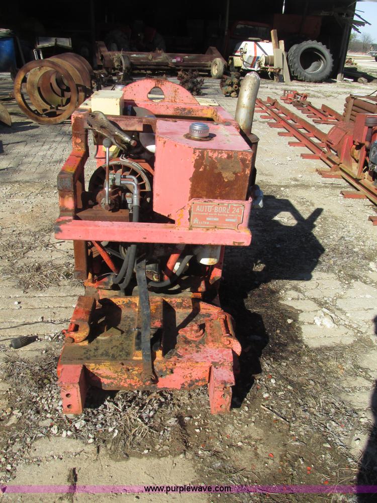 image for item H7552 Allied Auto Bore 24 directional boring machine