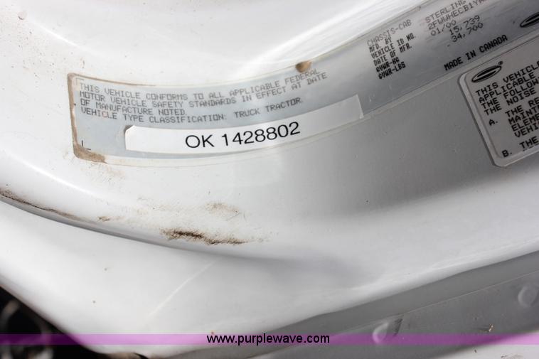 image for item I1750 2000 Sterling T93 mixer truck