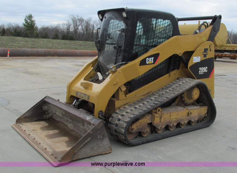 image for item I3066 2011 Caterpillar 289C skid steer