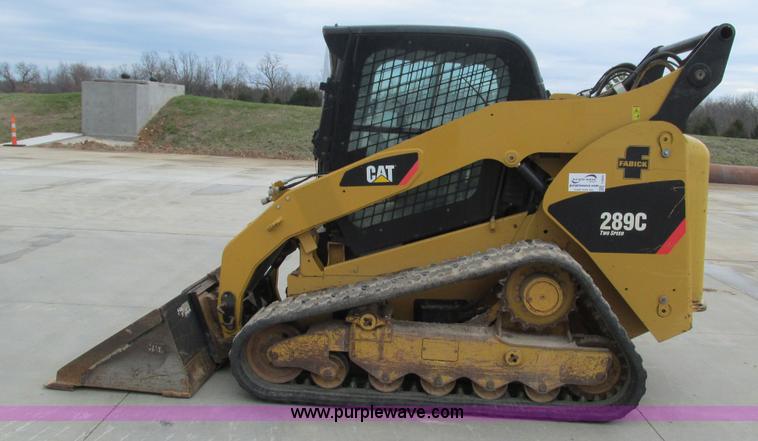image for item I3066 2011 Caterpillar 289C skid steer