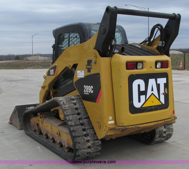 image for item I3066 2011 Caterpillar 289C skid steer