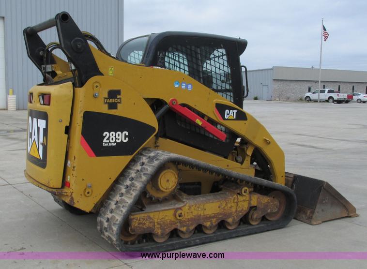 image for item I3066 2011 Caterpillar 289C skid steer
