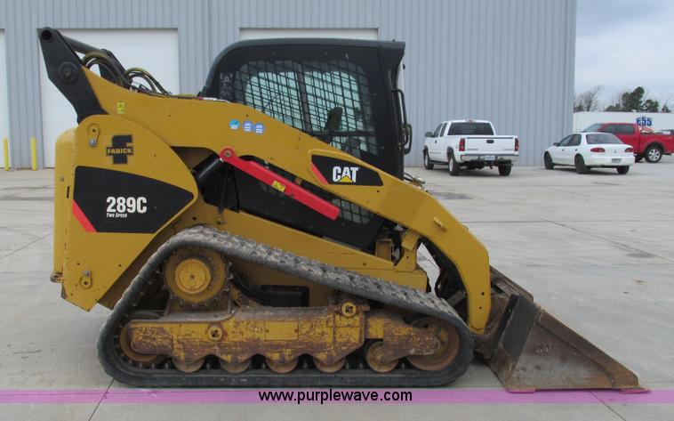 image for item I3066 2011 Caterpillar 289C skid steer