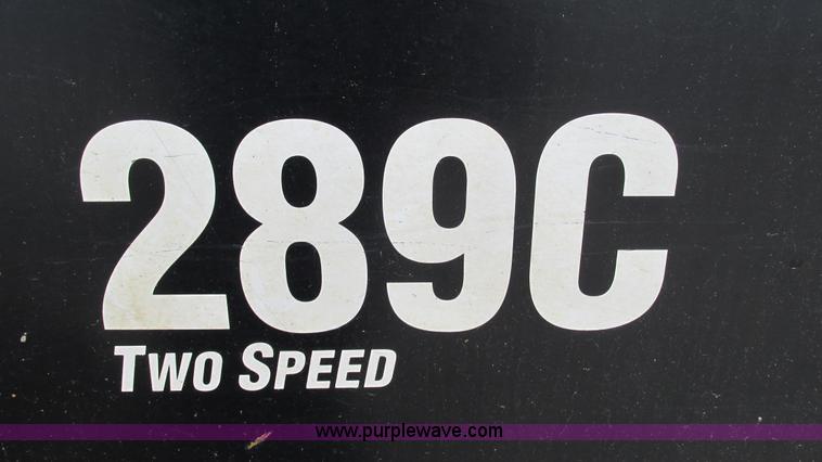 image for item I3066 2011 Caterpillar 289C skid steer