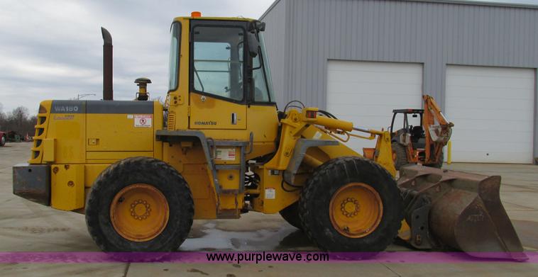 image for item I3067 2001 Komatsu WA180-3 wheel loader