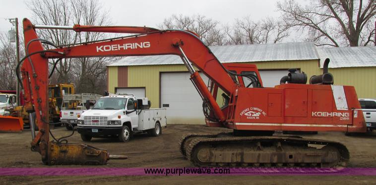 image for item I3754 1984 Koehring 266 excavator