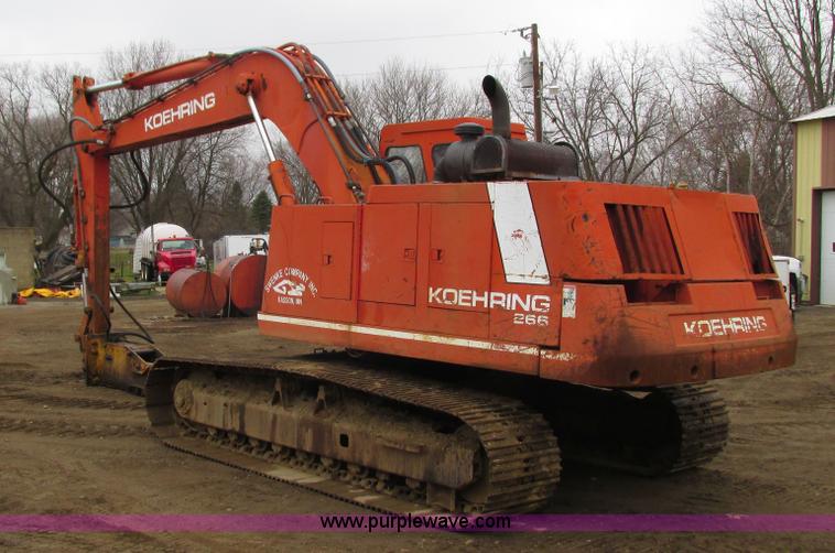 image for item I3754 1984 Koehring 266 excavator