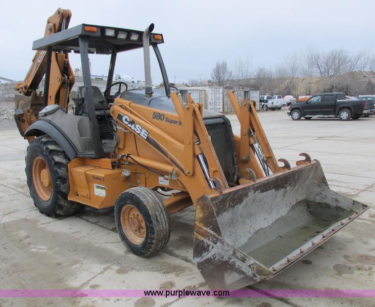 image for item K2068 2006 Case 580 Super M backhoe