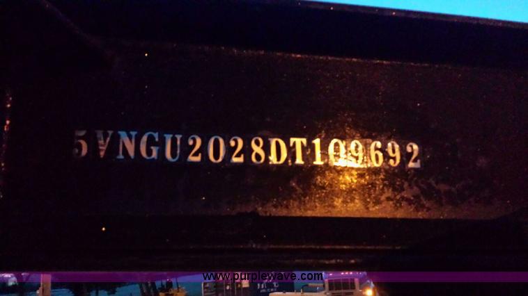 image for item K2081 2013 C&M gooseneck trailer