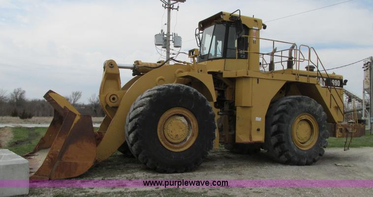 image for item K2087 1994 Caterpillar 990 wheel loader