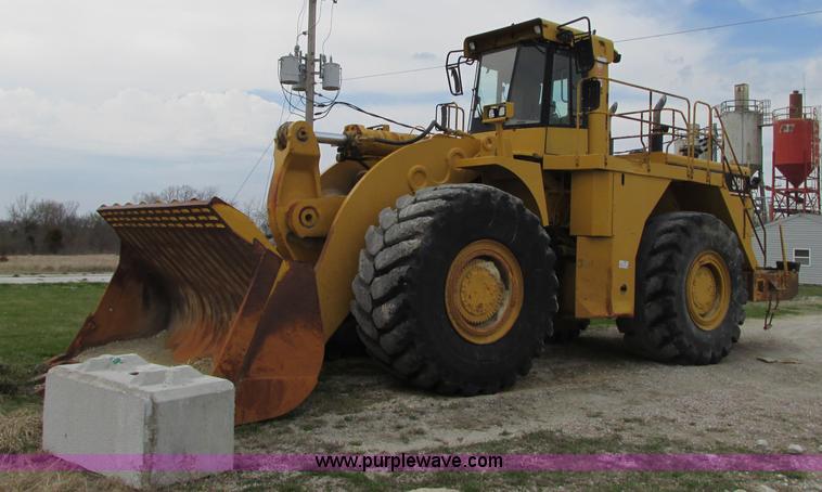 image for item K2087 1994 Caterpillar 990 wheel loader