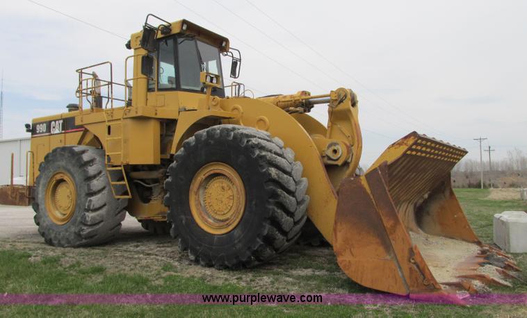 image for item K2087 1994 Caterpillar 990 wheel loader