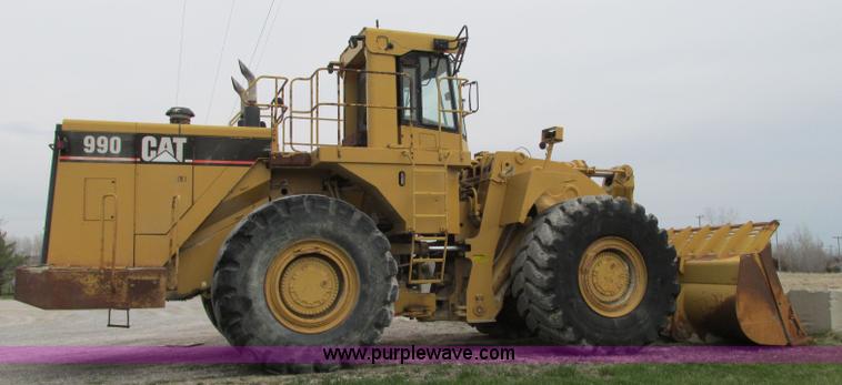 image for item K2087 1994 Caterpillar 990 wheel loader