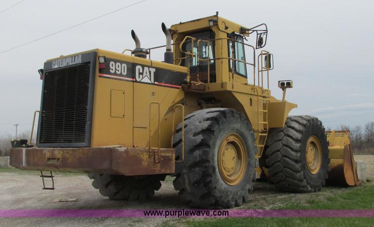 image for item K2087 1994 Caterpillar 990 wheel loader