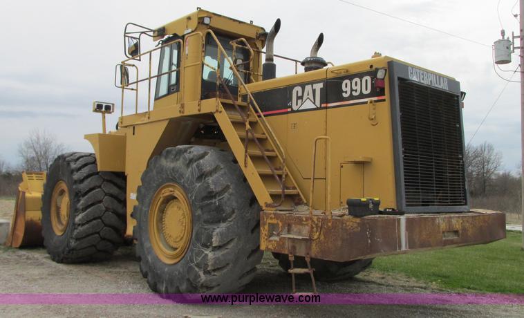 image for item K2087 1994 Caterpillar 990 wheel loader
