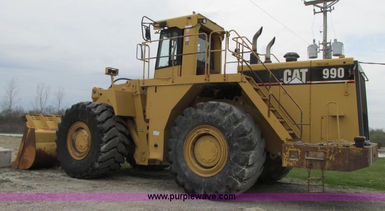 image for item K2087 1994 Caterpillar 990 wheel loader