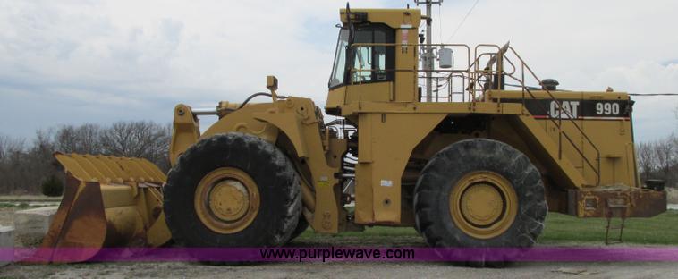 image for item K2087 1994 Caterpillar 990 wheel loader