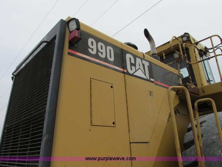 image for item K2087 1994 Caterpillar 990 wheel loader