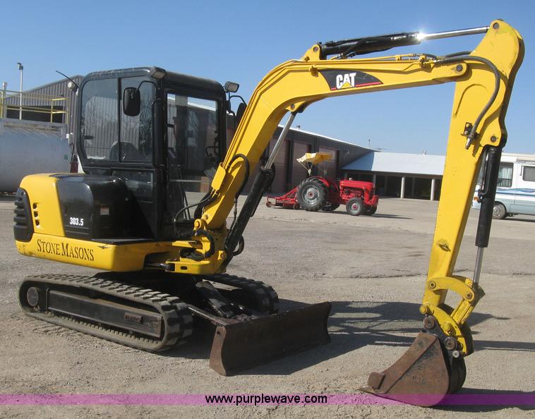 image for item K2971 2000 Caterpillar 303.5 compact excavator