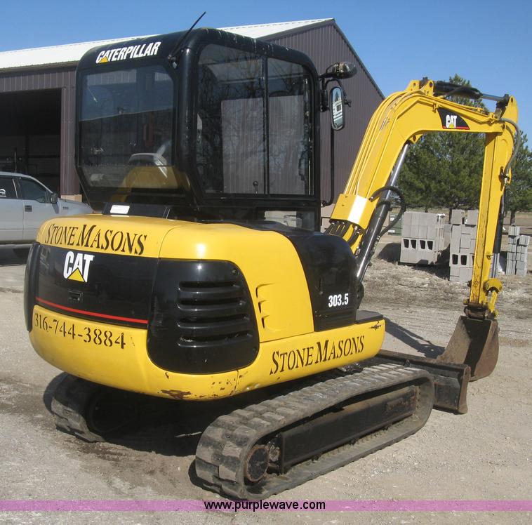 image for item K2971 2000 Caterpillar 303.5 compact excavator